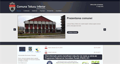 Desktop Screenshot of comuna-teliucu-inferior.ro